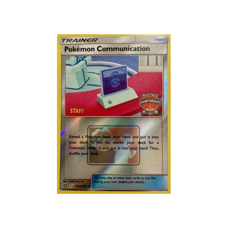 Pokémon Communication TEU - 182a/181