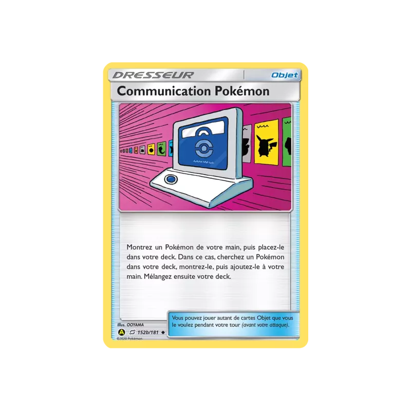 Communication Pokémon TEU - 182b/181
