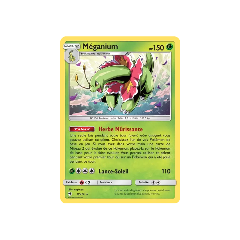 Méganium LOT - 008/214