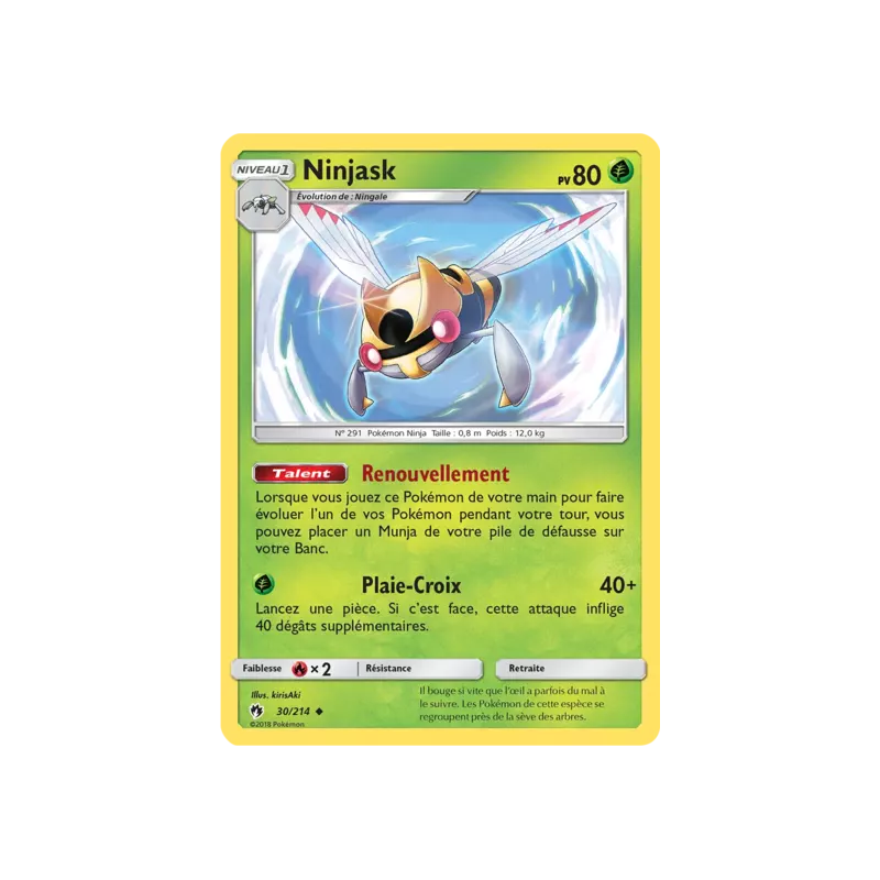 Ninjask LOT - 030/214