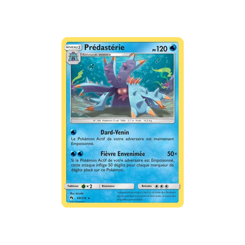 Prédastérie LOT - 069/214