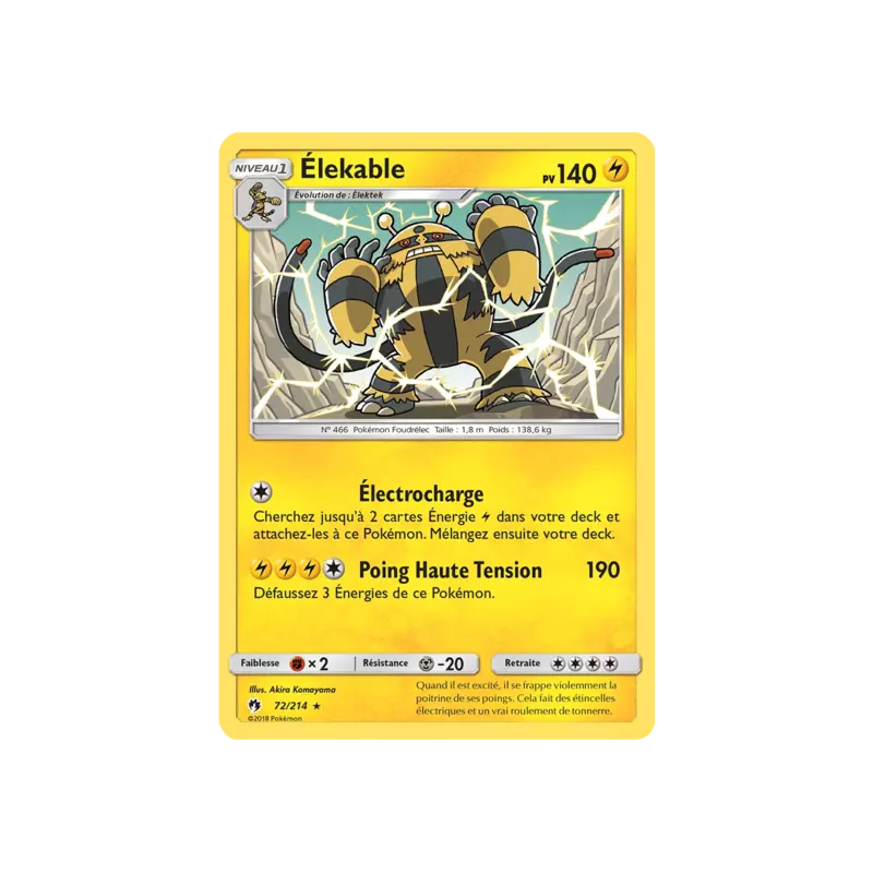 Élekable LOT - 072/214