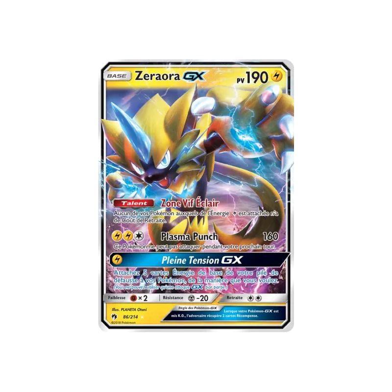 Zeraora GX LOT - 086/214