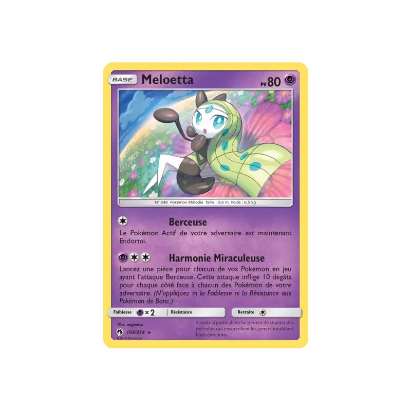 Meloetta LOT - 104/214