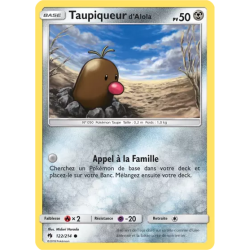 Taupiqueur d'Alola LOT - 122/214