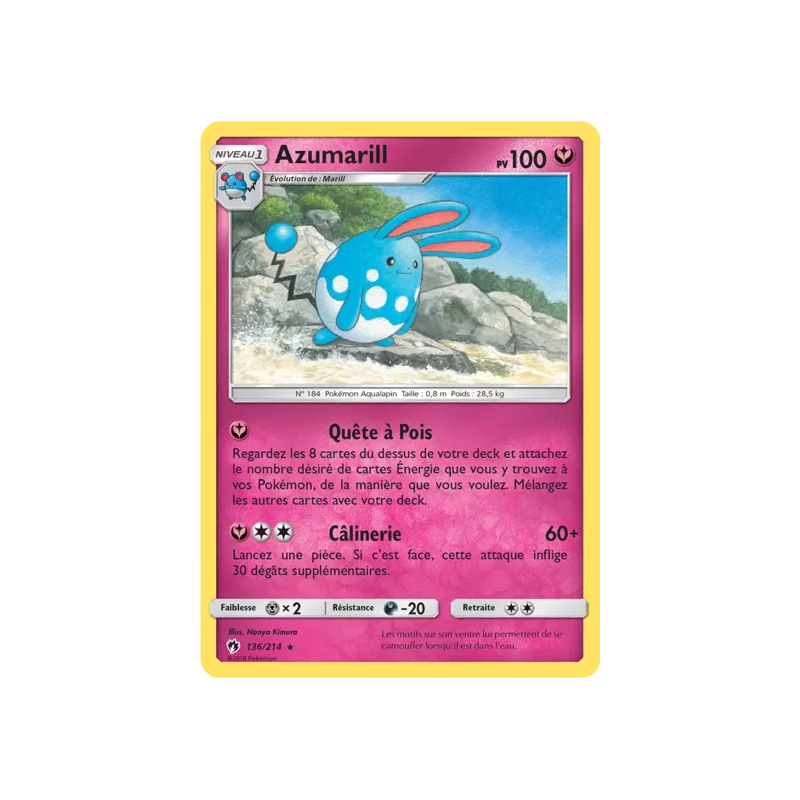 Azumarill LOT - 136/214