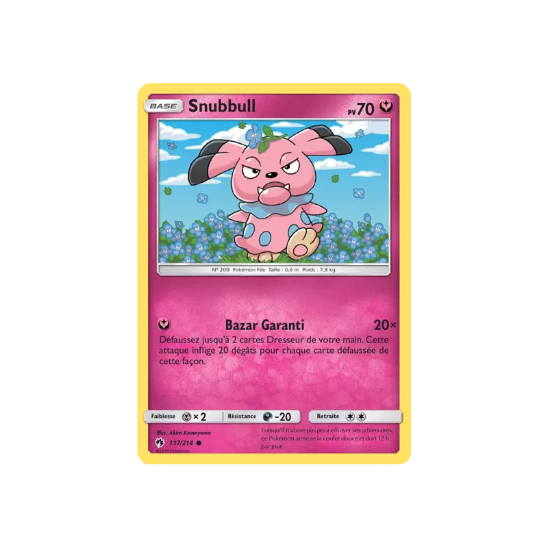 Snubbull LOT - 137/214
