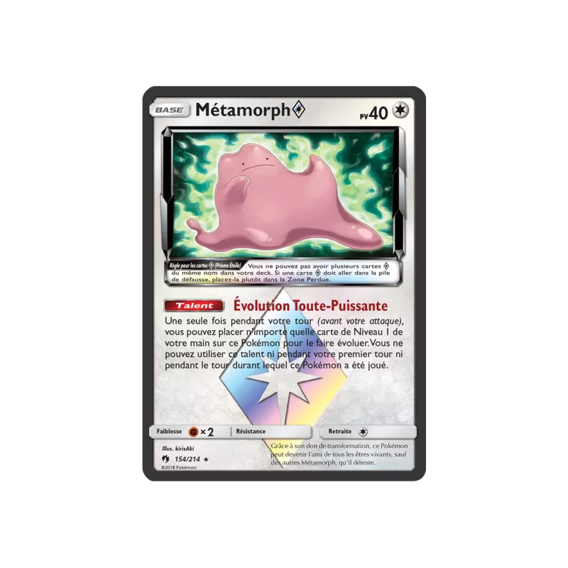 Métamorph LOT - 154/214