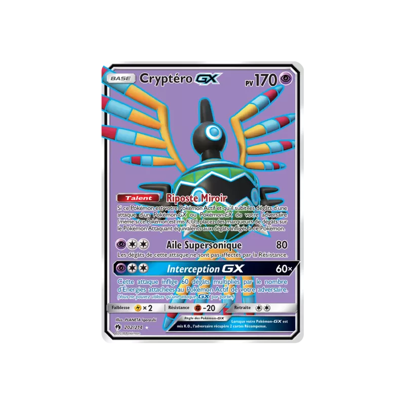 Cryptéro GX LOT - 202/214