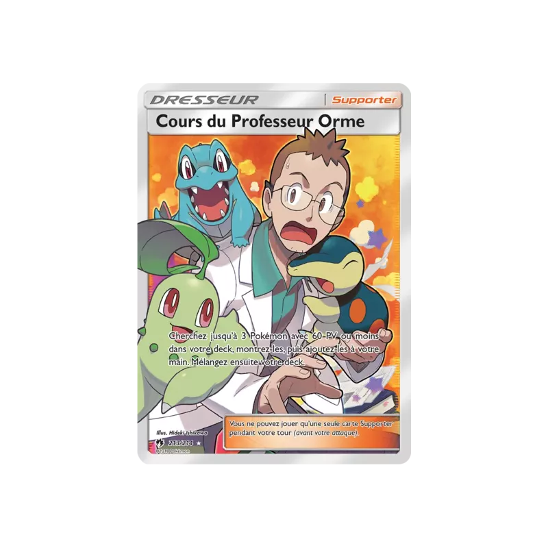 Cours du Professeur Orme LOT - 213/214