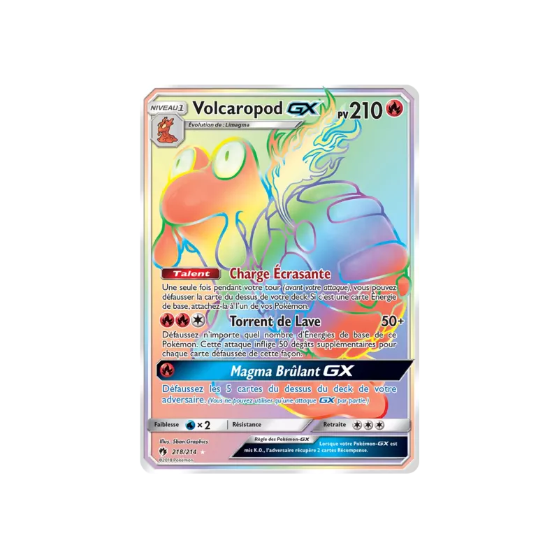 Volcaropod GX LOT - 218/214