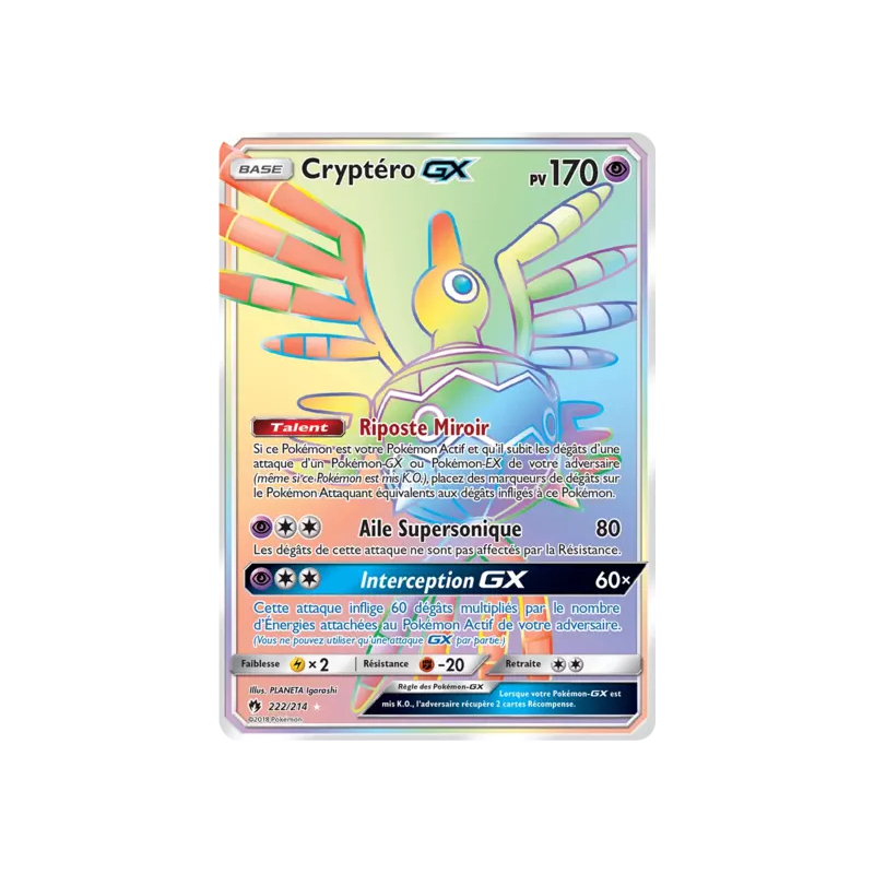 Cryptéro GX LOT - 222/214