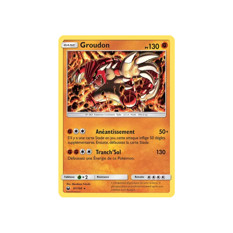 Groudon CES - 081/168