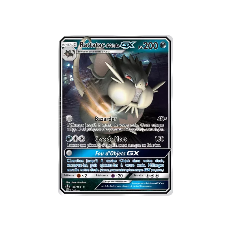 Rattatac d'Alola GX CES - 085/168
