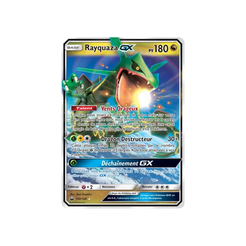 Rayquaza GX CES - 109/168
