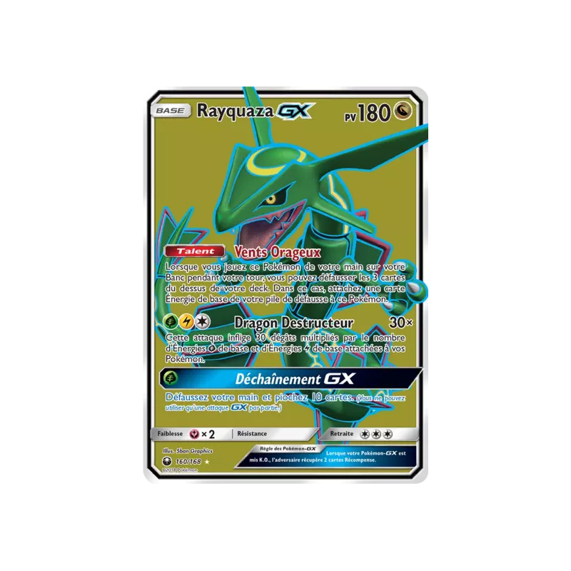 Rayquaza GX CES - 160/168