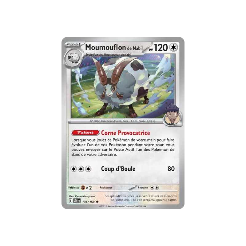 Moumouflon de Nabil JTG - 136/159