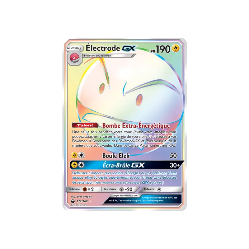 Électrode GX CES - 172/168