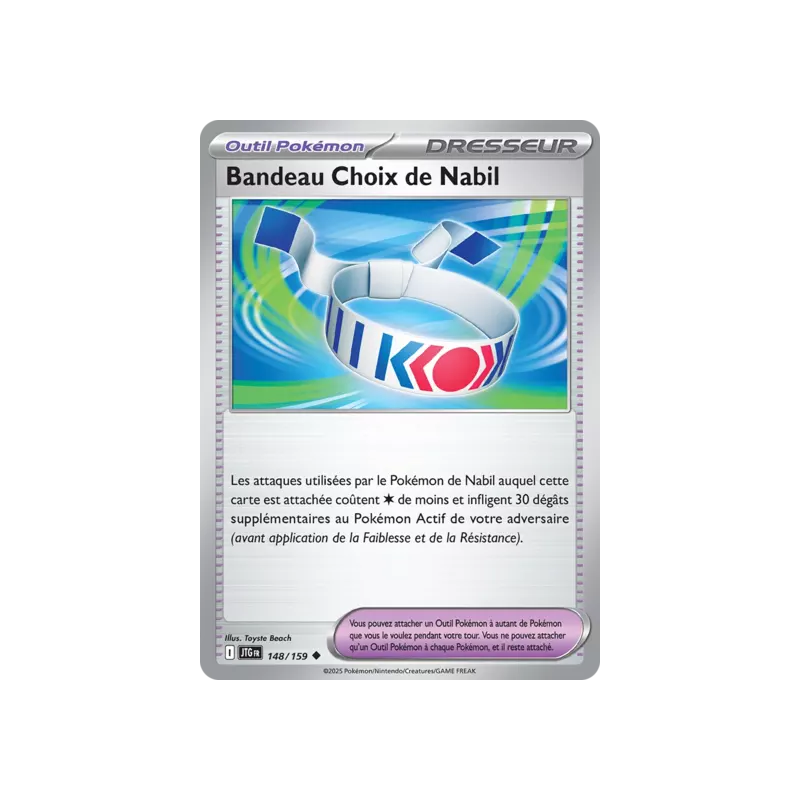 Bandeau Choix de Nabil JTG - 148/159