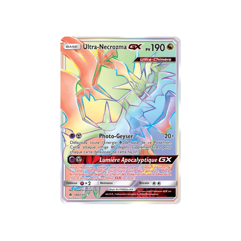 Ultra-Necrozma GX FLI - 140/131