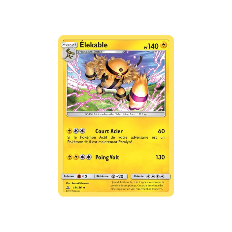 Élekable UPR - 044/156