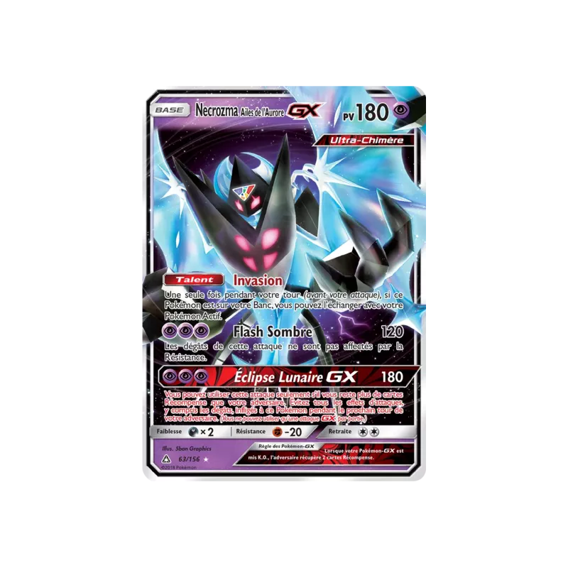 Necrozma Ailes de l'Aurore GX UPR - 063/156