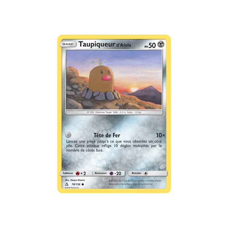 Taupiqueur d'Alola UPR - 078/156