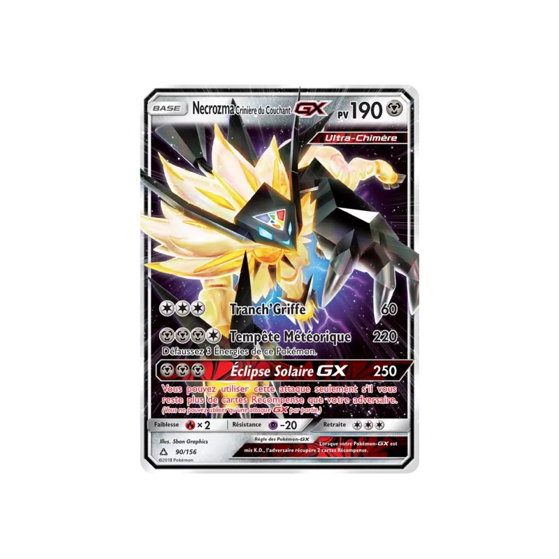 Necrozma Crinière du Couchant GX UPR - 090/156