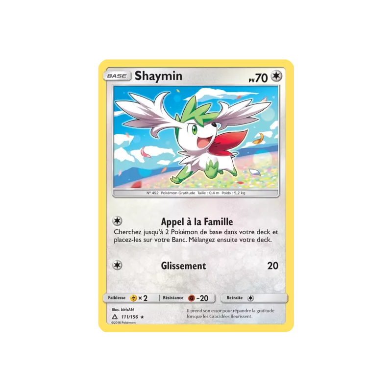 Shaymin UPR - 111/156