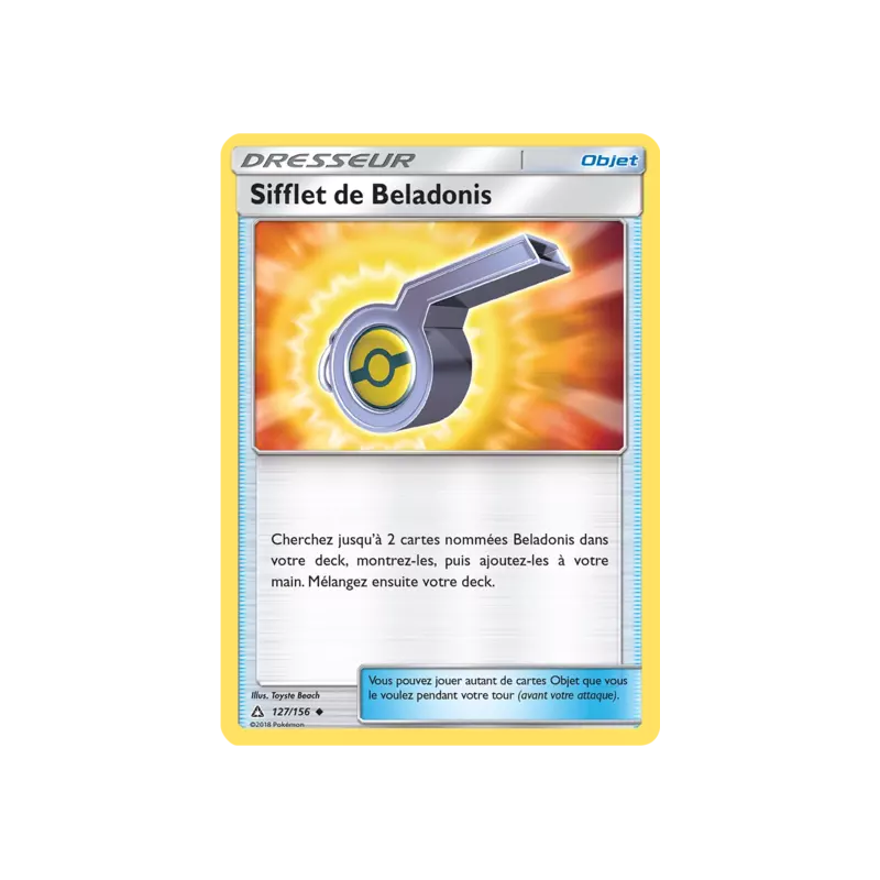 Sifflet de Beladonis UPR - 127/156