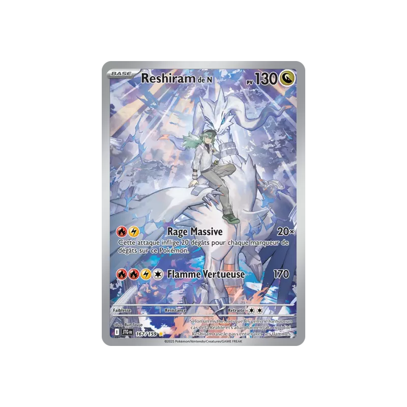 Reshiram de N JTG - 167/159