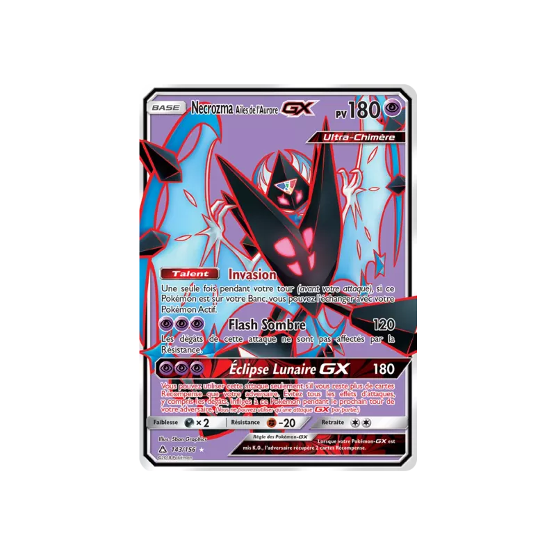 Necrozma Ailes de l'Aurore GX UPR - 143/156