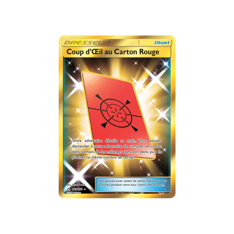 Coup d'il au Carton Rouge UPR - 169/156