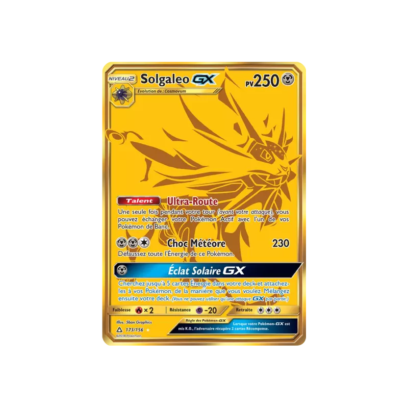 Solgaleo GX UPR - 173/156