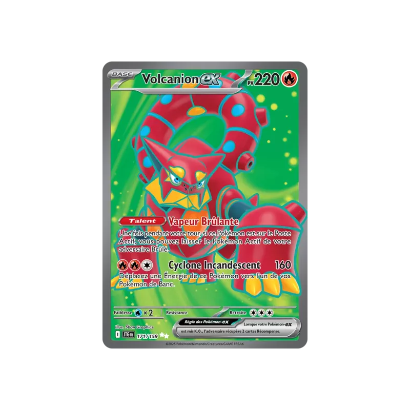 Volcanion EX JTG - 171/159