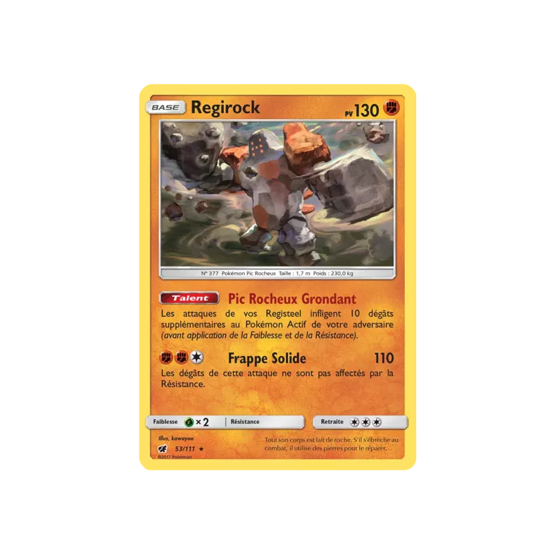 Regirock CIN - 053/111