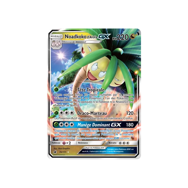 Noadkoko d'Alola GX CIN - 074/111