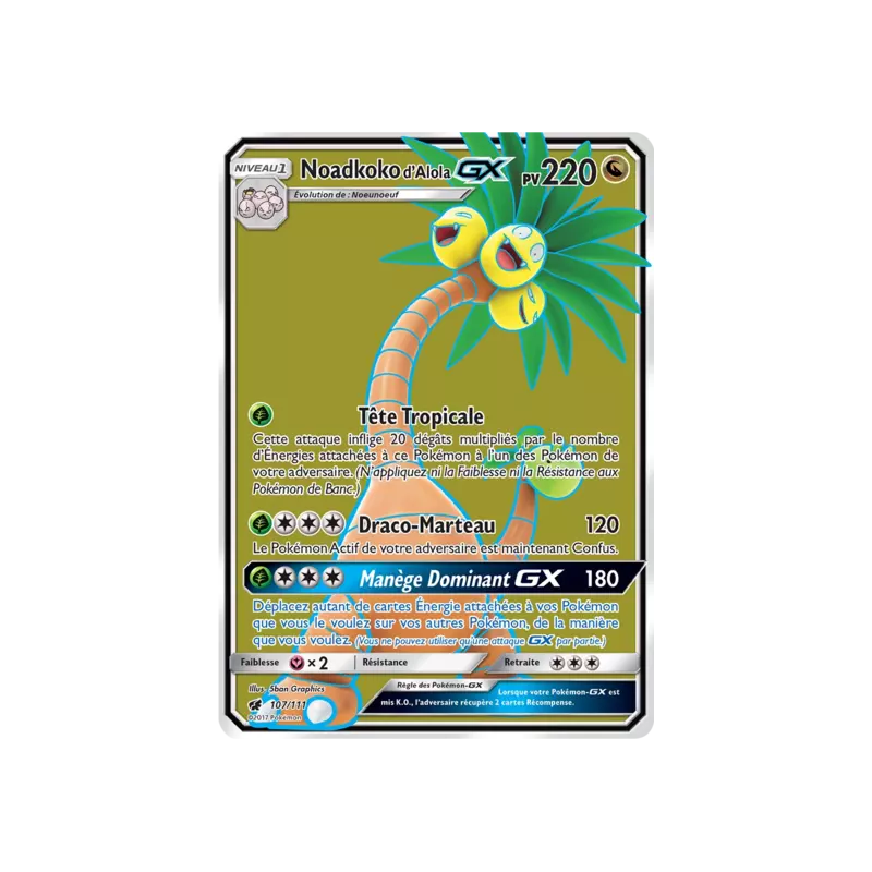 Noadkoko d'Alola GX CIN - 107/111