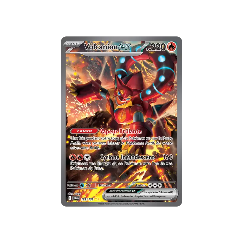 Volcanion EX JTG - 182/159