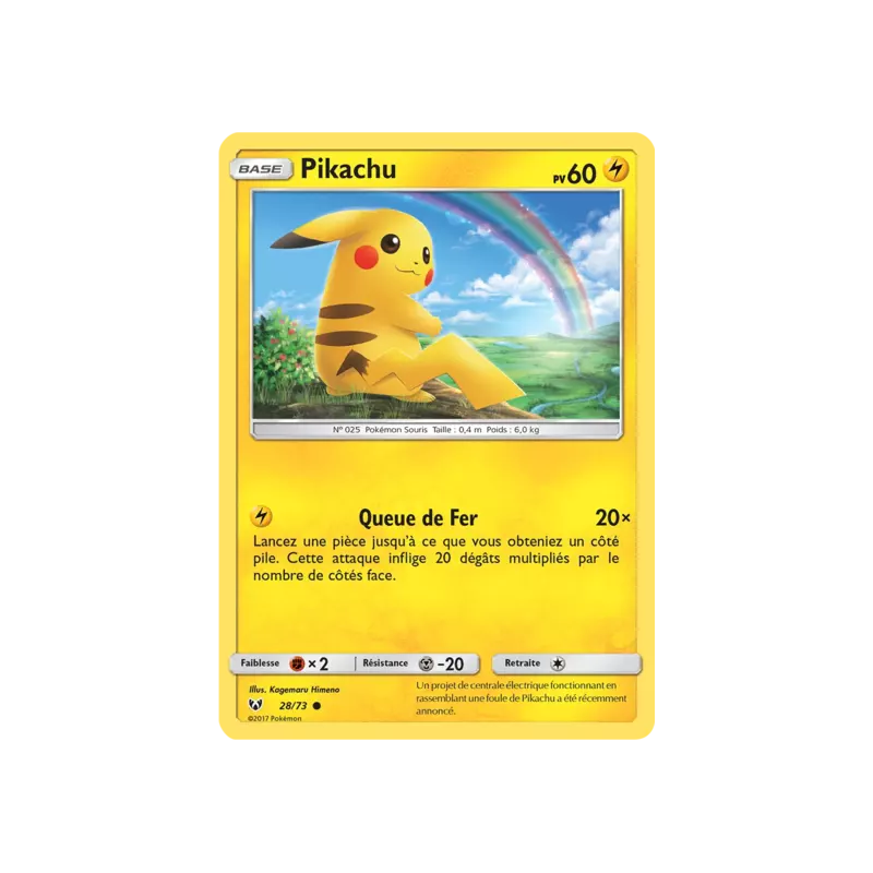 Pikachu SLG - 28/73