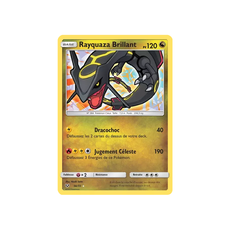 Rayquaza Brillant SLG - 56/73