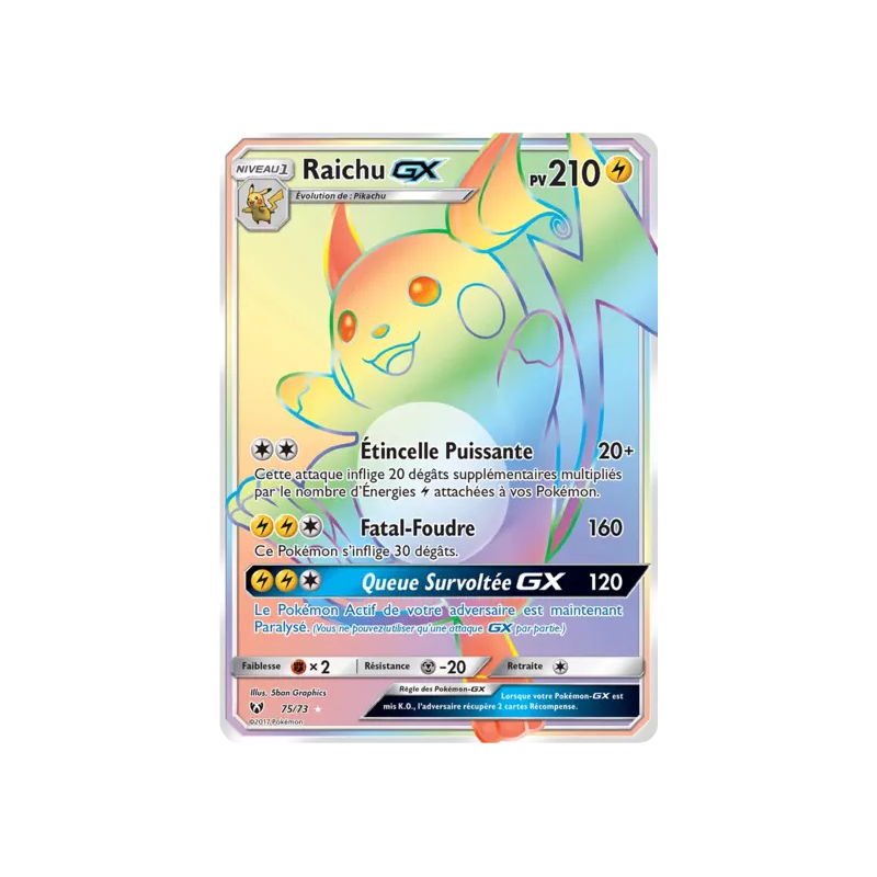 Raichu GX SLG - 75/73