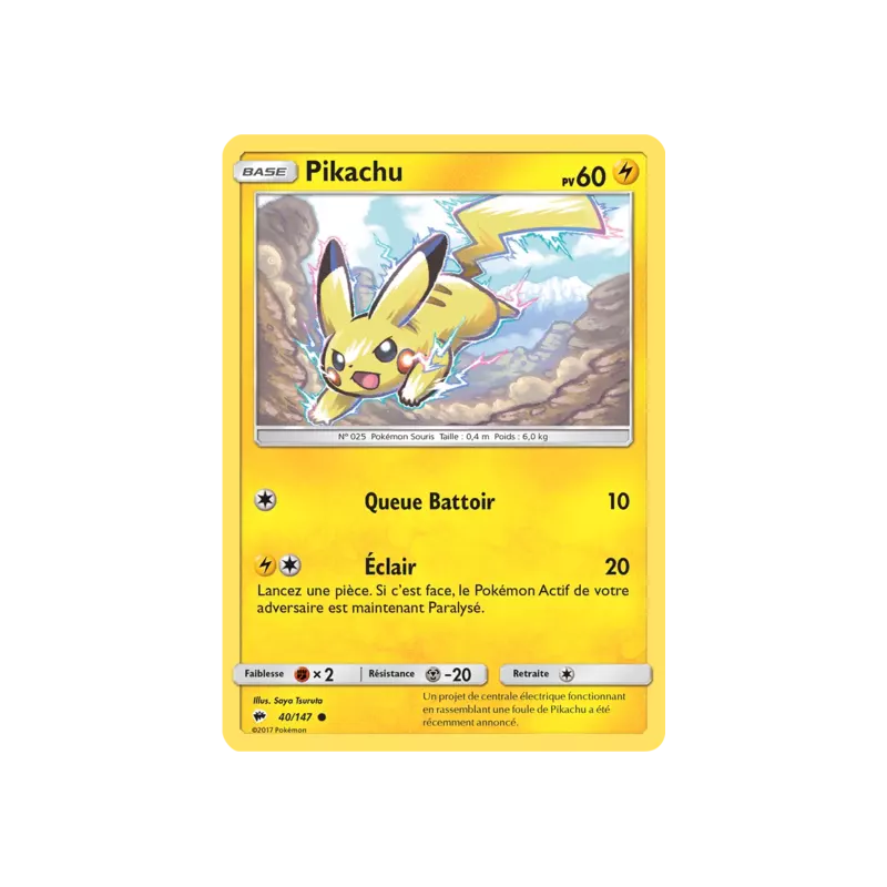 Pikachu BUS - 040/147