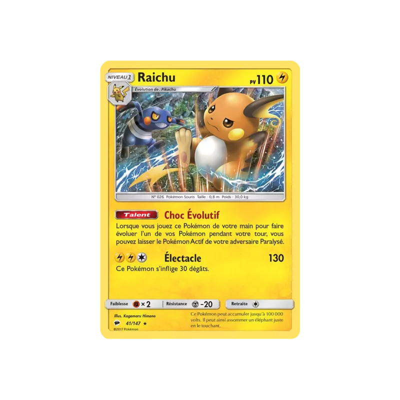 Raichu BUS - 041/147