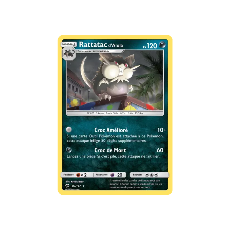 Rattatac d'Alola BUS - 082/147
