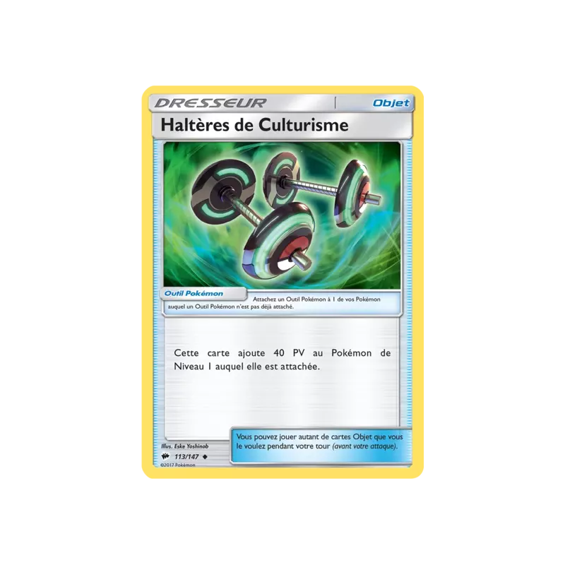 Haltères de Culturisme BUS - 113/147