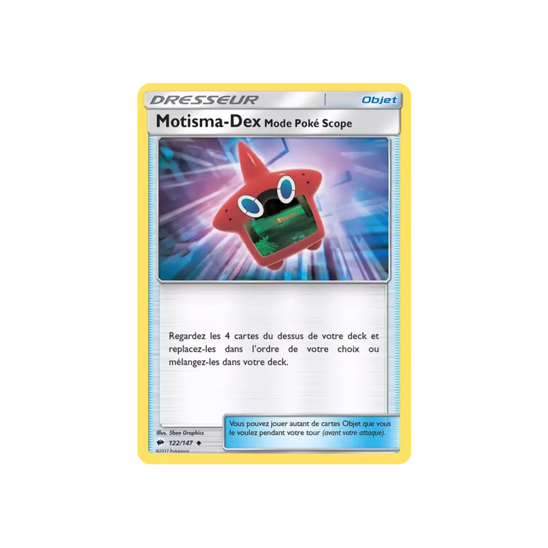 Motisma-Dex Mode Poké Scope BUS - 122/147