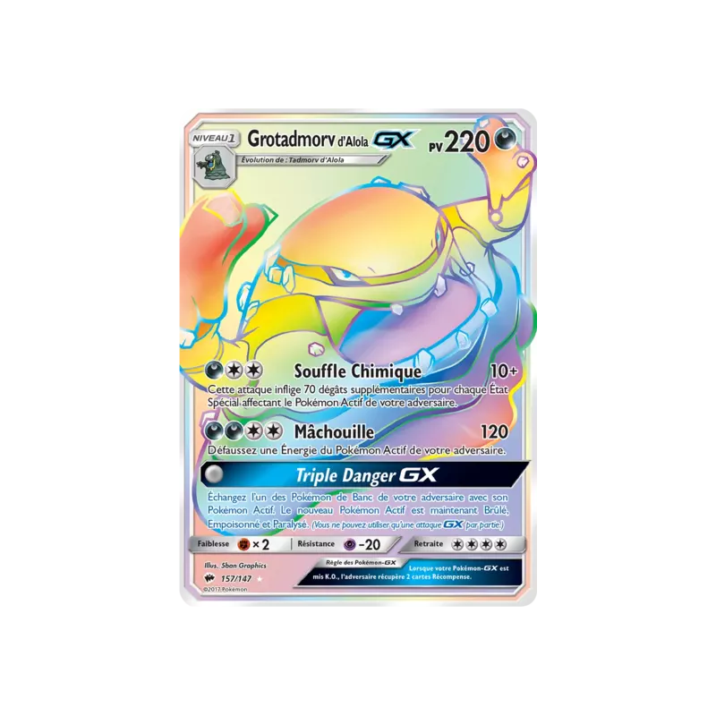 Grotadmorv d'Alola GX BUS - 157/147
