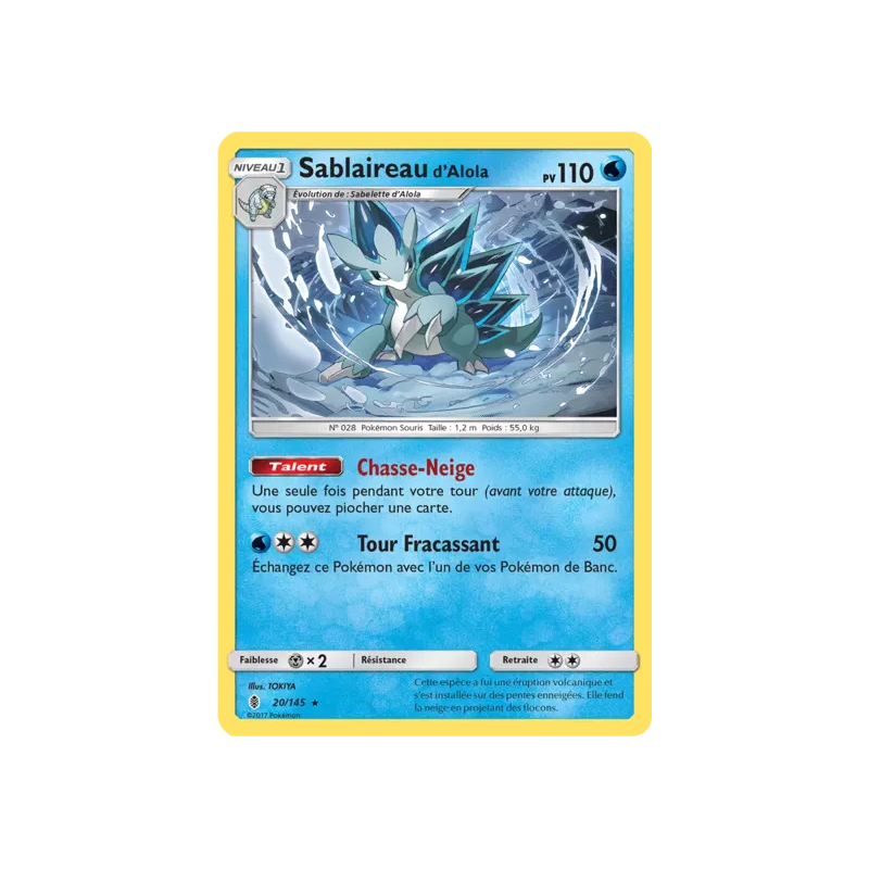 Sablaireau d'Alola GRI - 020/145