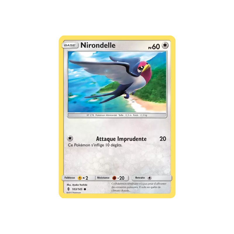 Nirondelle GRI - 103/145
